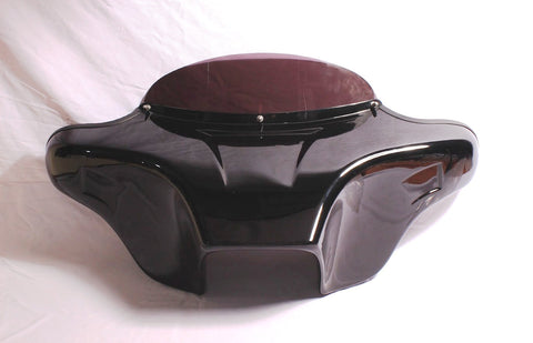 PAINTED BATWING FAIRING WINDSHIELD 4 YAMAHA V STAR VSTAR 650 / 1100 CLASSIC 1998-2013 ABS 5" Speakers