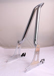 TALL BACKREST SISSY BAR CHROME 4 HARLEY SOFTAIL  HERITAGE CUSTOM DELUXE SPRINGER