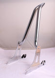 TALL BACKREST SISSY BAR CHROME 4 HARLEY SOFTAIL  HERITAGE CUSTOM DELUXE SPRINGER