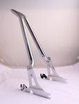 TALL BACKREST SISSY BAR CHROME 4 HARLEY SOFTAIL  HERITAGE CUSTOM DELUXE SPRINGER