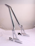 TALL BACKREST SISSY BAR CHROME 4 HARLEY SOFTAIL  HERITAGE CUSTOM DELUXE SPRINGER