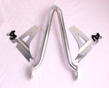 TALL BACKREST SISSY BAR CHROME 4 HARLEY SOFTAIL  HERITAGE CUSTOM DELUXE SPRINGER