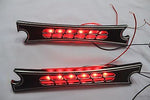 Talon Billets - OD2 BLACK Bagger Harley Touring Road king Softail Lights Led Taillight Saddlebags Fender