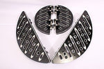 Talon Billets - BILLET FOOT BOARD FOOTBOARDS & PASSENGER FLOORBOARDS HARLEY TOURING FL SOFTAIL