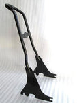 Talon Billets - Y22 Tall Black Tall Backrest Sissy Bar 4 Harley Sportster 1200 883 Xl Custom Low 04-21