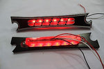 Talon Billets - OD2 BLACK Bagger Harley Touring Road king Softail Lights Led Taillight Saddlebags Fender