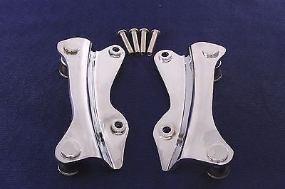 Talon Billets - E44 4 Point Docking Hardware 4 Harley road king Glide Street Glide FLHR FLHR 14-16