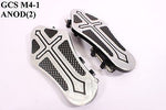 Talon Billets - Billet Footboard Floorboards Rear Passenger Foot Board Harley Touring Softail