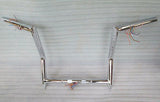 Talon Billets - APE HANGER HANDLEBAR 11" 4 HARLEY TOURING ROAD KING ELECTRA PAUL YAFFE STYLE