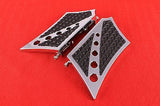 Talon Billets - Billet Foot Board Floorboards Passenger Rear 4 Harley Touring Fl Softail