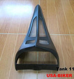 Talon Billets - BAGGER CUSTOM CHIN SPOILER 4 HARLEY TOURING ROAD KING STREET ELECTRA FIBER