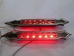 Talon Billets - Bagger Harley Touring Road Glide Softail lights Led Taillight Saddlebags Fender