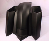 Talon Billets - 6" HARLEY  EXTENDED STRETCHED SADDLEBAGS FENDER LIDS TOURING GLIDE ROAD FIBERGLA