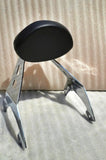 Talon Billets - FIXED MOUNT PASSENGER BACKREST W CUSTOM PAD NEW SHORT 4 YAMAHA RAIDER SCL SISSY