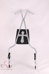 Talon Billets - CUSTOM TALL SISSY BAR BACKREST PAD HARLEY TOURING ROAD KING STREET ELECTRA GLIDE