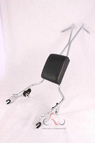 Talon Billets - Y38 TALL  A3 + PAD 33" BACKREST SISSY BAR HARLEY TOURING ROAD KING STREET ELECTRA GLIDE 2009-2021