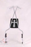 Talon Billets - Y38 TALL  A3 + PAD 33" BACKREST SISSY BAR HARLEY TOURING ROAD KING STREET ELECTRA GLIDE 2009-2021