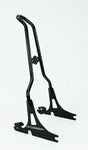 Talon Billets - YM TALL BLACK 22" TALL SISSY BAR 4 HARLEY SOFTAIL FATBOY FXST FXSTB FXSTS BLACK