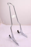 Talon Billets - Y9 Tall Backrest Sissy Bar 4 Harley Softail  Heritage Custom Deluxe Springer Chrome