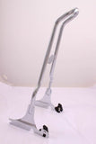 Talon Billets - Y9 Tall Backrest Sissy Bar 4 Harley Softail  Heritage Custom Deluxe Springer Chrome