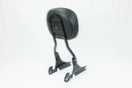 Talon Billets - BLACK BACKREST SISSY BAR 4 HARLEY SOFTAIL HERITAGE CUSTOM DELUXE SPRINGER FLST