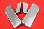 Talon Billets - COMBO FOOTBOARDS FRONT REAR  FLOOR BOARDS HARLEY TOURING FL SOFTAIL FOOTPEGS