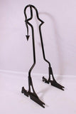 Talon Billets - YM TALL A5 BLACK 33" TALL BACKREST SISSY BAR UPRIGHT HARLEY MOTORCYCLE SOFTAIL FATBOY FXSTB FXSTS