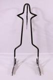 Talon Billets - YM TALL A5 BLACK 33" TALL BACKREST SISSY BAR UPRIGHT HARLEY MOTORCYCLE SOFTAIL FATBOY FXSTB FXSTS