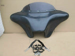 Talon Billets - FAIRING WINDSHIELD HARLEY DYNA WIDE GLIDE STREET LOW RIDER SUPER 06-LATER FIBER