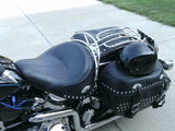 Talon Billets - Rail Grab Harley Road King road Sundowner Solo Bucket Set or Mustang Seats 97-12