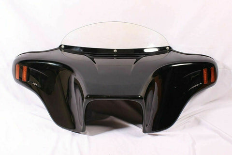 Talon Billets - FA-1 R 4X5" BATWING FAIRING WINDSHIELD SUZUKI BOULEVARD C90 C90T PAINTED VIVID ABS PLAS