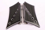 Talon Billets - ANODIZED FOOTPEGS FLOORBOARDS FOOT BOARDS REST REAR HARLEY TOURING FL SOFTAIL