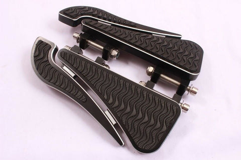 Talon Billets - FOOTPEGS FLOORBOARDS FOOTBOARDS PEGS BOARD  REAR HARLEY TOURING ROAD KING STREET