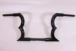 Talon Billets - APE HANGER HANDLEBARS 14" FOR HARLEY SPORTSTER SOFTAIL FAT BOY BLACK