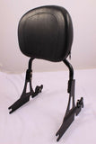 Talon Billets - BACKREST SISSY BAR PAD 4 HARLEY DAVIDSON SOFTAIL FATBOY FXST FXSTB FXSTS BLACK