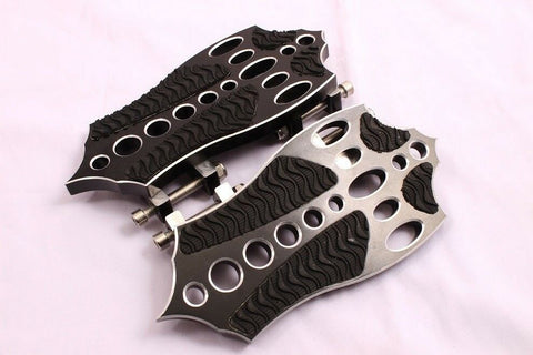 Talon Billets - FOOTPEGS FOOTBOARDS FLOORBOARDS PEGS BOARDS REAR HARLEY TOURING ROAD KING STREET