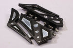 Talon Billets - FOOTPEGS FLOORBOARDS FOOTBOARDS BOARDS PEGS REAR HARLEY TOURING FLT ROAD GLIDE