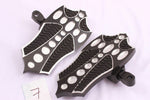 Talon Billets - FRONT+ REAR FOOTPEGS FOOTBOARDS FLOORBOARDS PEGS BOARD HARLEY SPORTSTER 1200 883