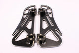 Talon Billets - FOOPEGS FLOORBOARDS FOOTBOARDS PEGS BOARD REAR HARLEY TOURING ROAD KING GLIDE