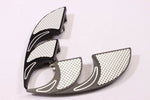 Talon Billets - REAR FOOTPEGS FOOTBOARDS FLOORBOARDS PEGS BOARDS TOURING ROAD GLIDE FL SOFTAIL