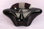 Talon Billets - 6.5'' SPEAKER HOLES BATWING FAIRING WINDSHIELD 4 Softail Deuce FXSTD 2000-later