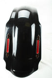 Talon Billets - FD4 GC + LN1 4” STRETCHED REAR FENDER COVER W LIGHT LED 4 HARLEY TOURING ROAD KING GLIDE