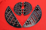 Talon Billets - Billet Foot Board Footboards & Passenger Floorboards Harley Touring Fl Softail