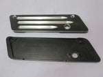 Talon Billets - Billet Aluminum Saddlebags Latch Cover Face 4 Harley Touring Softail 93-13