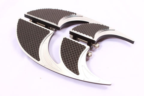 Talon Billets - Footpegs Footboard Floorboards Pegs Harley Softail Deluxe Heritage Custom Fl