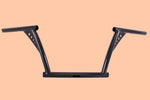 Talon Billets - APE HANGER 1" HANDLEBARS RISE 8" TALL HARLEY HARLEY ST XL FLST SPORTSTER BLACK