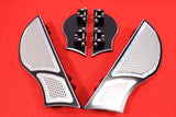 Talon Billets - Billet Foot Board Footboards Floorboards 4 Harley Touring Fatboy Softail 80-Up