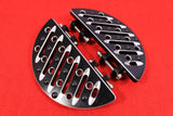 Talon Billets - Billet Foot Board Floorboards Passenger Rear 4 Harley Touring Fl Softail