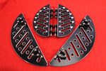 Talon Billets - BILLET FOOT BOARD FOOTBOARDS & PASSENGER FLOORBOARDS HARLEY TOURING FL SOFTAIL