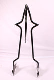 Talon Billets - Y17 Tall A5 Black Custom Tall Sissy Bar Backrest 4 Harley Touring Road King Street Electra 97-08